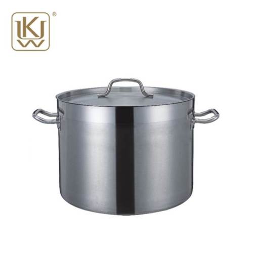 Stainless Steel Soup Barrel Large Pot Commercial Catering Equipment Gas Soup and Stock Pot Manufactory