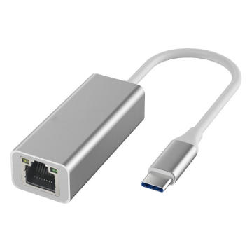 Type-C do RJ45 Gigabit Ethernet Adapter-karta sieciowa LAN USB type-C dla tabletu laptopa na PC