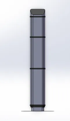 Aluminum profile Electric vehicle charging pile
