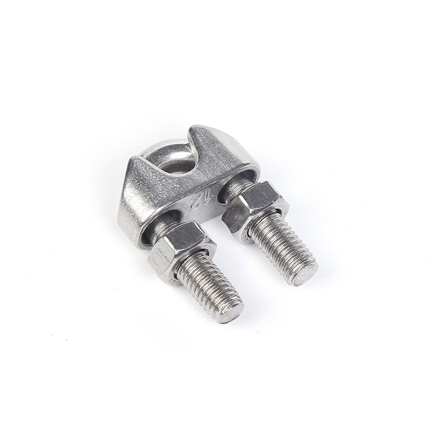 Stainless steel 304 316 wire rope clamp