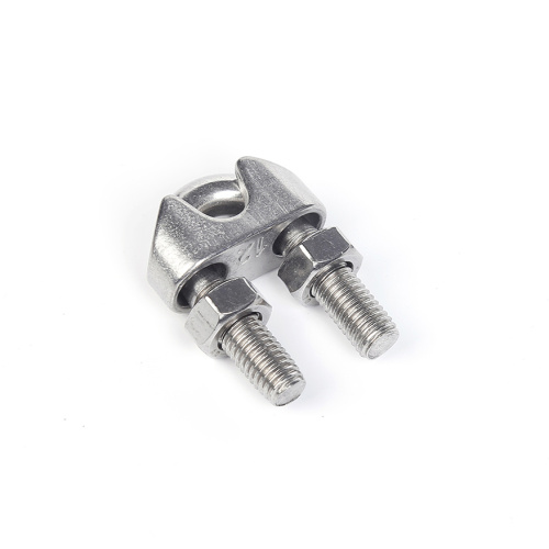Stainless steel 304 316 wire rope clamp
