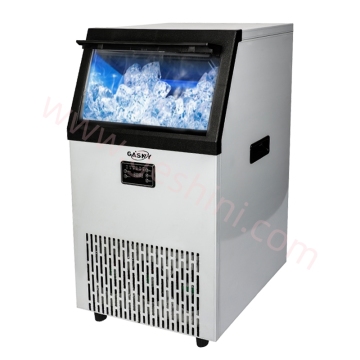Creatore di ghiaccio commerciale con guscio in acciaio inossidabile e lembo di plastica - 78 Restauranti per reticolo di ghiaccio/Shop/Hotel Ice Machine