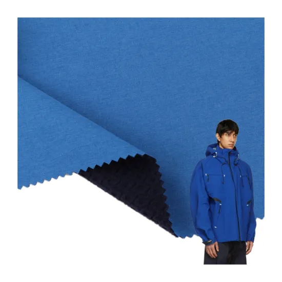 4 Way Stretch Woven Plain Outdoor Water Resistant Softshell Fabric