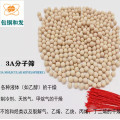 Molecular sieve 3A as insulating glass desiccant