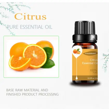 100% Pure Orange Essential Oil Topical & Household Uses