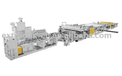 PC sun plate extrusion line
