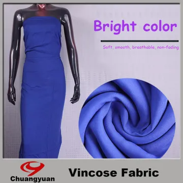 2016 new fashion Comptive price soft Viscose fabric for shirt/dress/pants