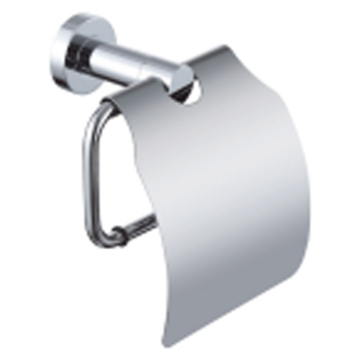 Baignier de toilettes en papier rouleau chrome