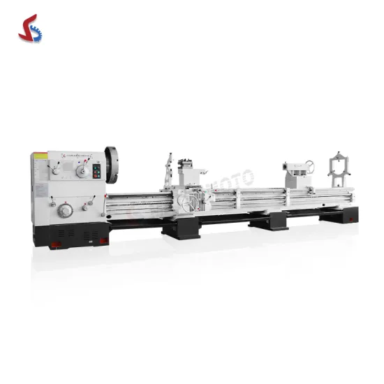 Durable CW61100*5000mm Heavy-Duty Metalworking Lathes: New Manual Bench Lathe Machine Tools