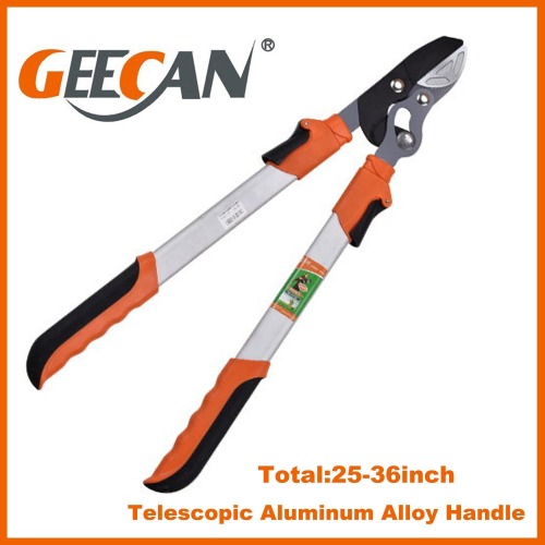 Carbon steel blade material telescopic loppers adjustable handle lopper shears extended lopper shears