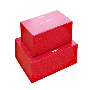Colored Cardboard Collapsible Rigid Gift Box