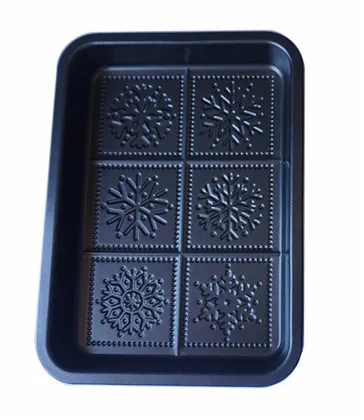 Non Stick Nodic Ware Flower Snowflake Shortbread Pan