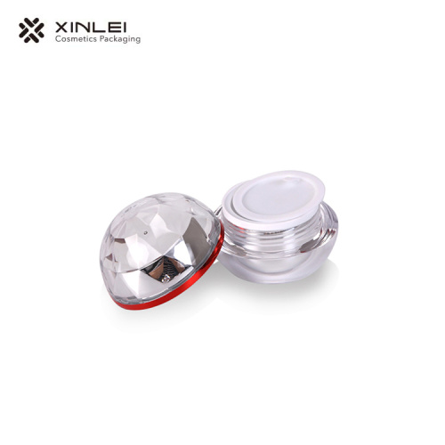 15g custom diamond cap skin care cream bottle