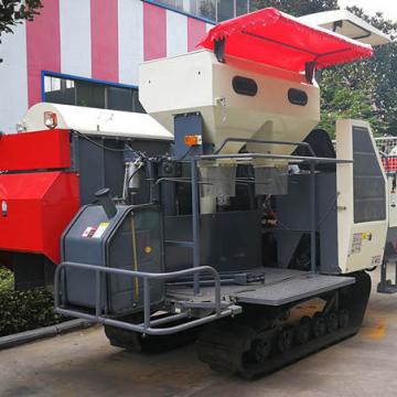 Affordable Mini 4LZ-5 Rice and Wheat Combine Harvester with Bag Connection