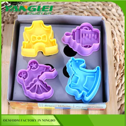 4pcs/set traditional cookie cutting sheet cookie cutter cookie punch