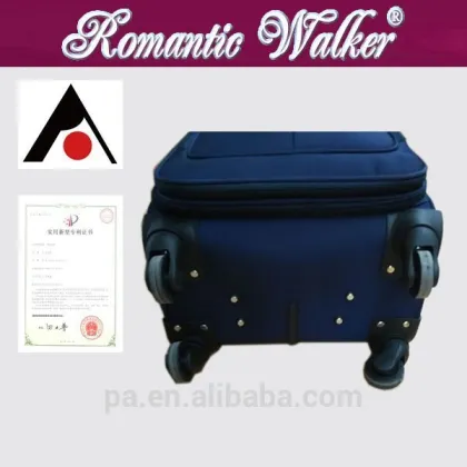 2015 Business Fashion Fabric Trolley Case Luggage Sets ; EVA luggage sets/bag