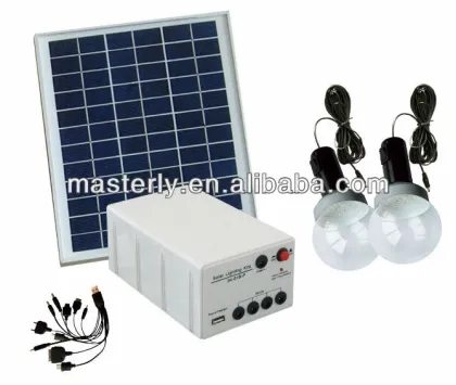 Solar home light for rural and remote areas
