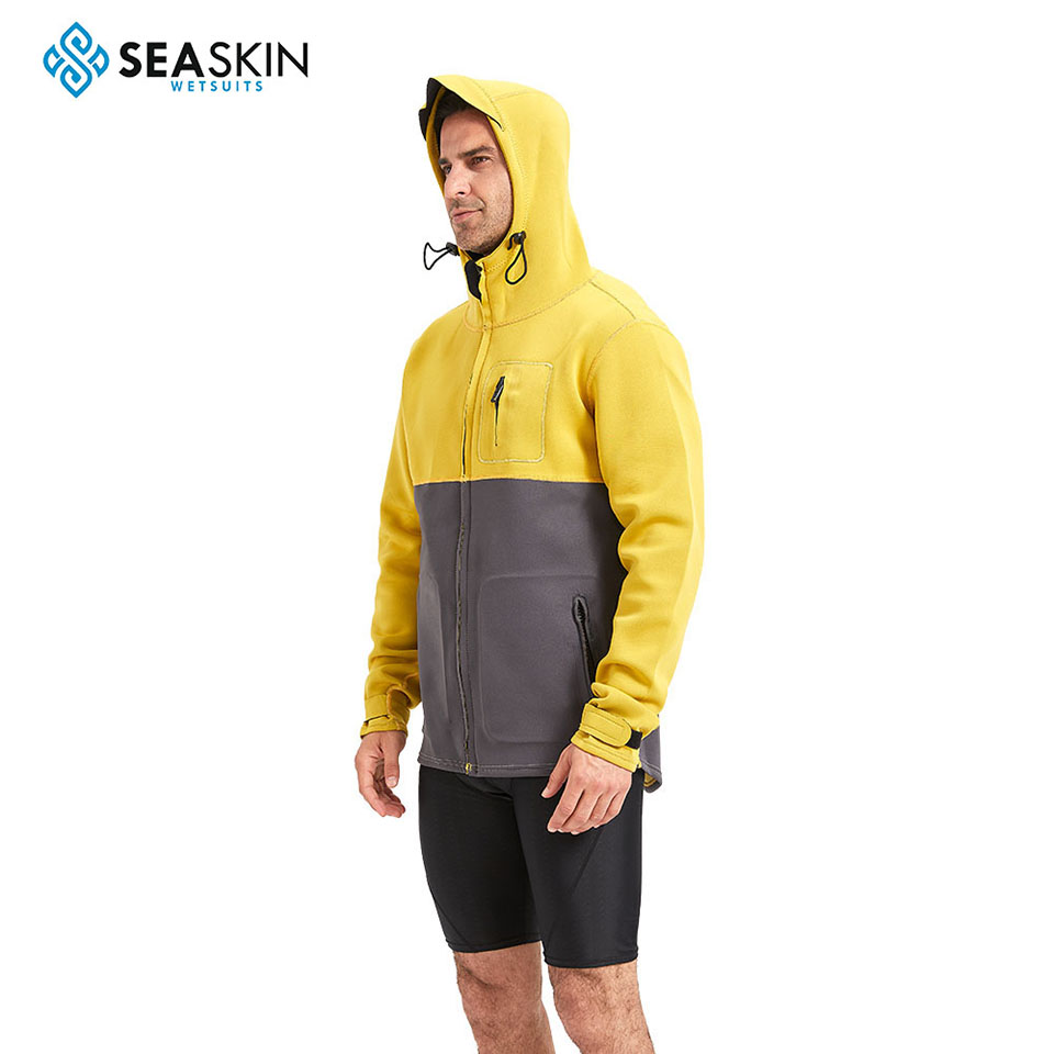 Seaskin Jacket 2mm Long Sleeve Men Wetsuit Top