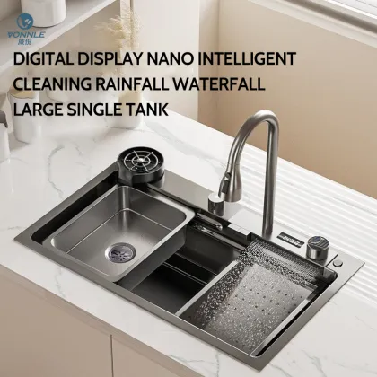 Smart Kitchen Sink: The New Stainless Steel Multifunction Kitchen Sink