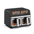 Fortschrittliche Heißluftfritteuse mit Smart-Cooking-Technologie