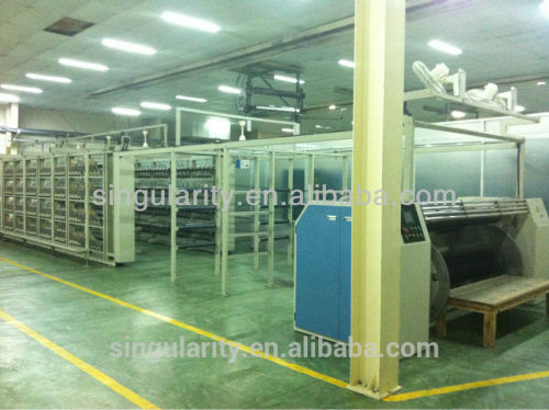 Yarn winding machine used for indigo denim factory