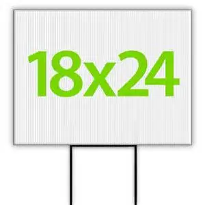 18x24 Coroplast Signs