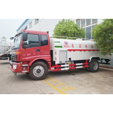 Foton AUMAN 210hp 8CBM 4x2 รถบรรทุกทำความสะอาด