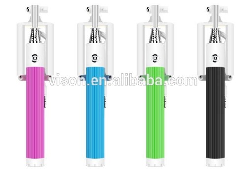 Mini Selfie-Stick Wireless Bluetooth Monopod Extendable Handheld Monopod