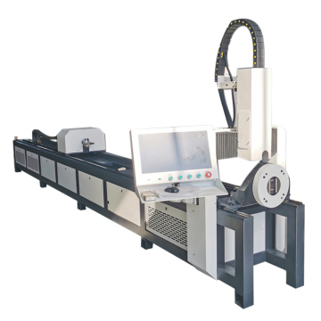 Simple Economical Laser Cutting Machine for Round Pipe and Square Tubing