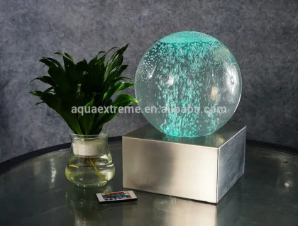 LED colorful Magic bubble sphere,table top fountain Magic ball