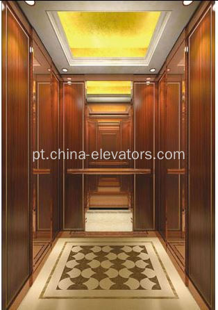 Conjunto de carros de elevador de passageiros MRL