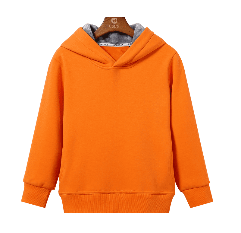 high quality 100%cotton kid plain sweat shirt hoodies