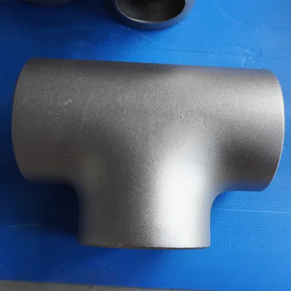 Tee Stainless Steel Pipeline Fittings for Industries and Transportation