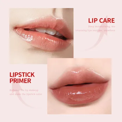 Hunmai Portable Lip Gloss and Lip Care Lipstick