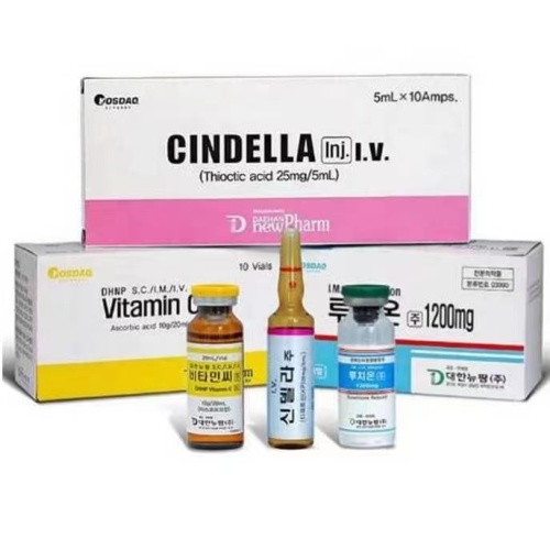 Korea Original Glutanex Injection cindella vitaminc skin whitening glutathione iv Supplier