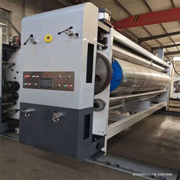 Automatic paper box printing and die cutting machine