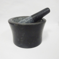 Saffron Granite Mortar dan Pestle