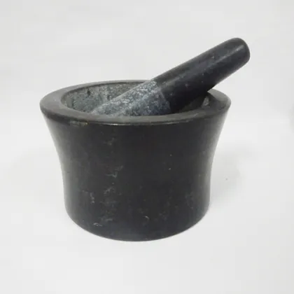 Saffron Granite Mortar and Pestle