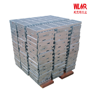 Placa escalonada dentada galvanizada en caliente