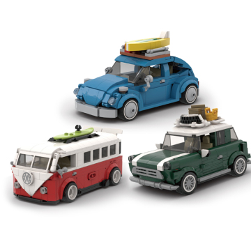 PB8804 MOC Mini Container Car Model Building Block Set: A Creative Toy for Kids and Adults