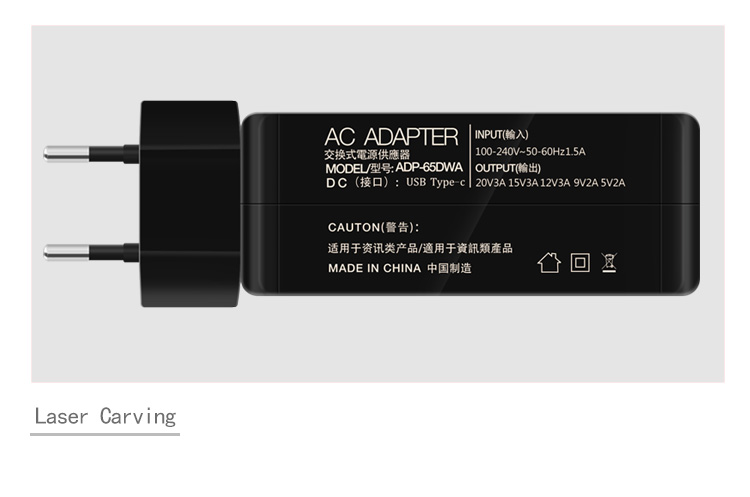 65W PD Type-C Macbook Charger