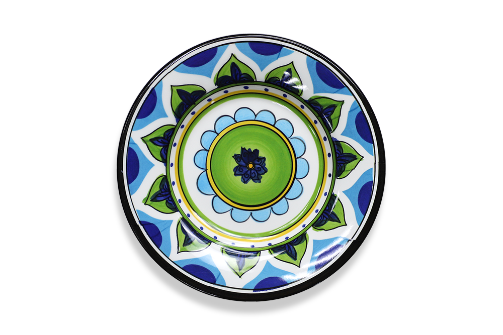 Hot Selling Melamine Plate With Full Flower Decal