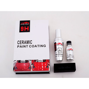 Automotive ceramic coating scratch-resistant glass coating