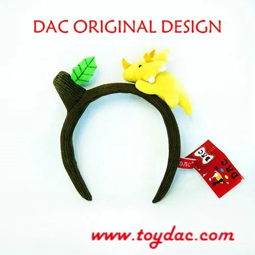 Dinosaur design Plush Hairpin