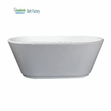 High Quality Home Decoration Pure Acrylic Free Standing Bathtub