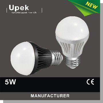 Graphite built-in heat-sink led e27 bulb 5W