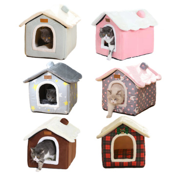 Pet Nest: Soft, Warm, and Washable Cat and Dog Beds for Autumn and Winter