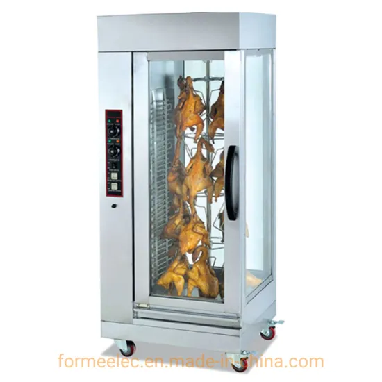 Electric Rotisseries 16 Pieces Chicken Vertical Rotary Electric Chicken Rotisserie