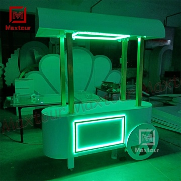 Champagne Cart and LED Light Display Racks for Wedding and Party Dessert Decorations