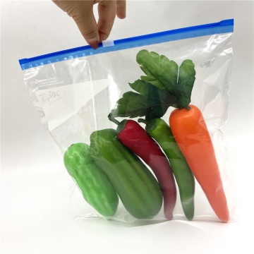 Durable LDPE Plastic Zipper Bags with Slider - Convenient Food Grade Packaging